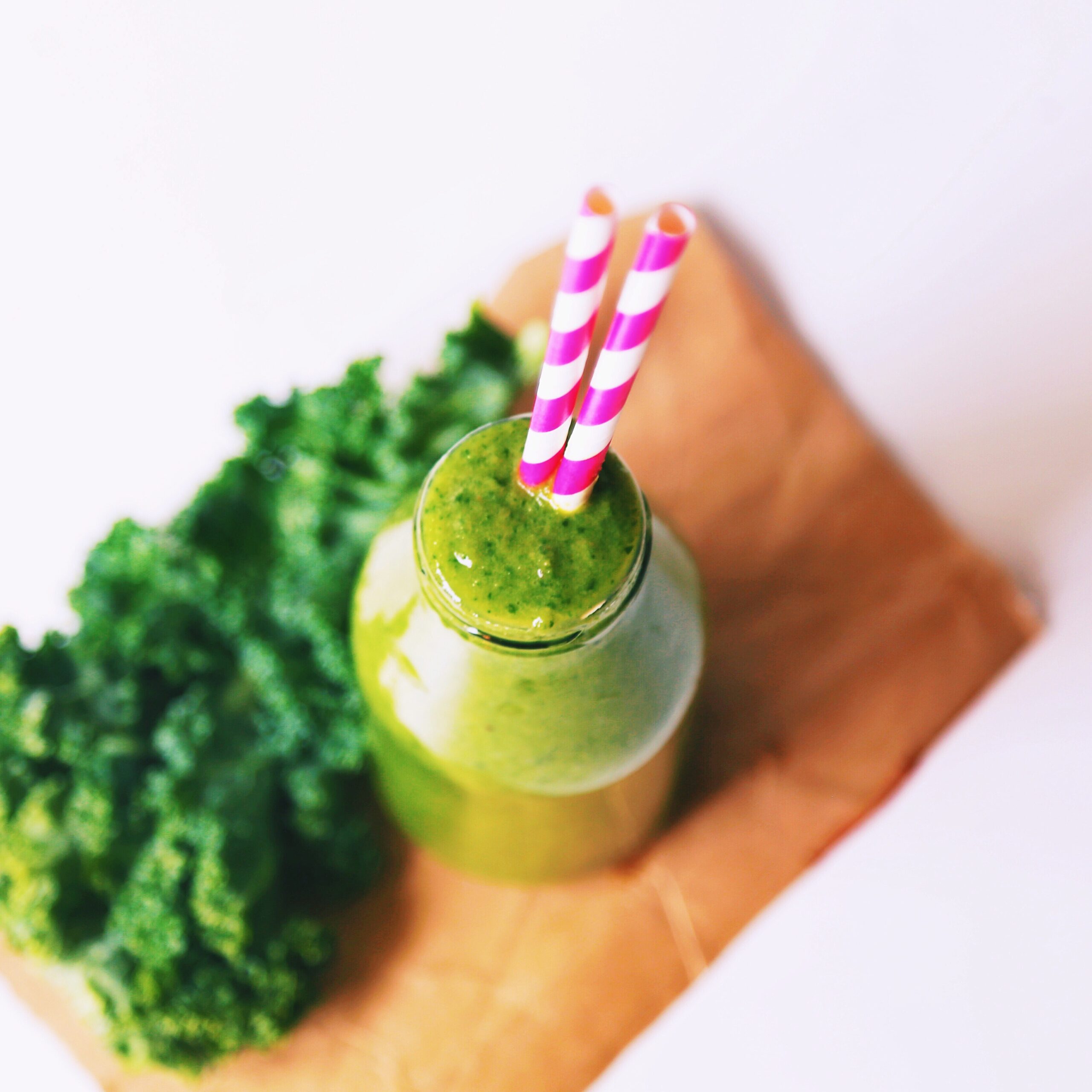Grüne Smoothies mit viel Blattgemüse