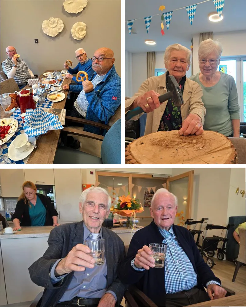 Ausschnitte Oktoberfestfreuden in der Tagespflege Erftstadt