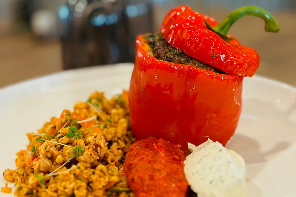 Genusspaket Fleisch gefüllte Paprika