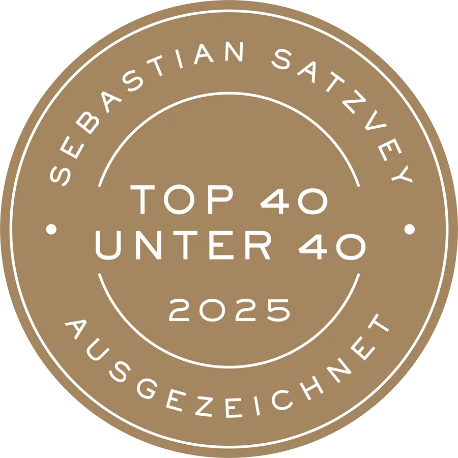 Signet Top 40 unter 40 Sebastian Satzvey