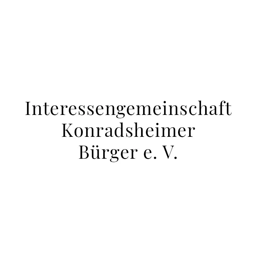 Kooperationspartner Interessensgemeinschaft Konradsheimer Bürger e. V. Logo SCHÖNES LEBEN Erftstadt