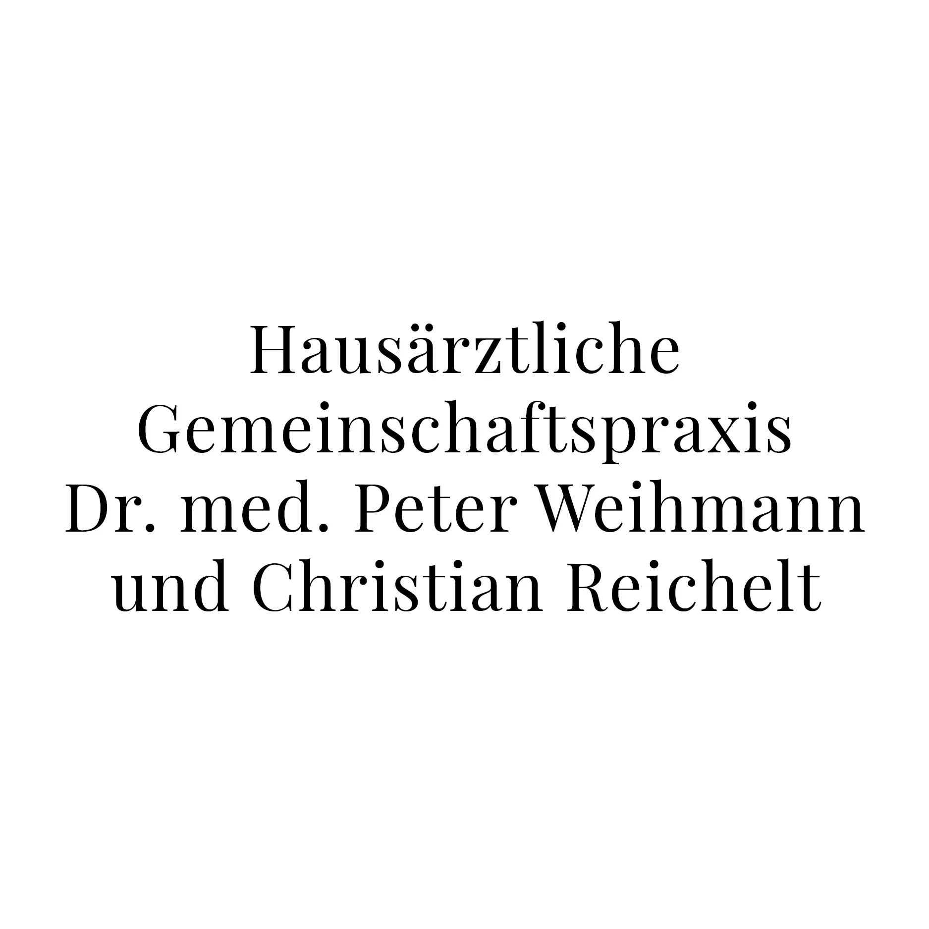Hausärztliche Gemeinschaftspraxis Logo