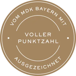Auszeichnung für hohe Qualität Pflege