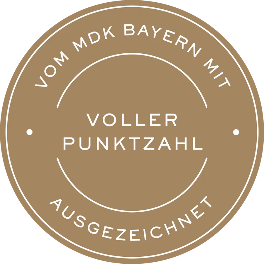 Auszeichnung für hohe Qualität Pflege