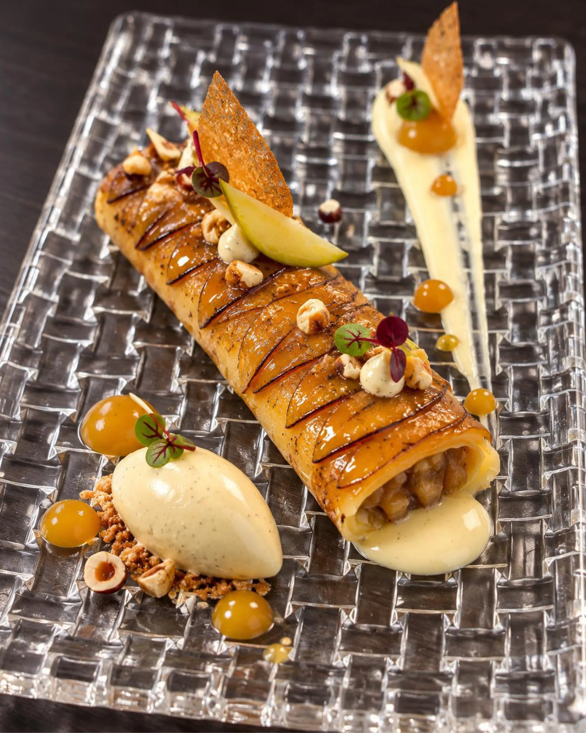 Preisgekröntes Menü Dessert Küche des Jahres Premium Residnezen SCHÖNES LEBEN Erftstadt